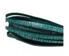 Real Flat Leather-LA VIE EST BELLE-Silver-turquoise