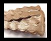Real Nappa Leather - Wave Style - 20mm-Rose Gold