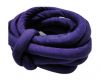 Real silk cords with inserts - 8 mm - Gloxinia