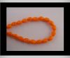 Rice Glass Beads -4mm*6mm-Fire Opal