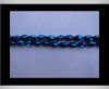 Rice Glass Beads-4mm*6mm-Metallic Blue
