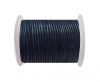 Round Leather Cord SE/R/Dark Blue - 3mm