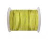 Round leather cord 2mm-CANARY
