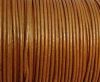 Round Leather Cord -1mm- METALLIC CINNAMON