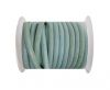Round Leather Cord - SE.Pastel Blue -5mm