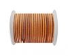 Round Leather Cord - SE. Vintage Tan  - 3mm