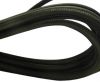 Round stitched nappa leather cord Snake Green-4mm