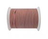 Round Leather Cord SE/R/Baby Pink - 1,5mm