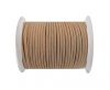 Round Leather Cord SE/R/Peach-2mm