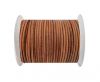 Round Leather Cord SE/R/Vintage Cognac-3mm