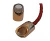 Stainless steel part for leather SSP-56 - 4mm ROSE GOLD
