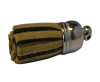 Tussels-Suede-Silver Caps-Camel-30mm