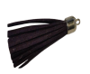 Tussels-Suede-Silver Caps-Dark Purple-30mm