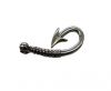 zamak hook clasp MGL-302-4MM-Antique Silver