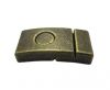 Zamak magnetic clasp ZAML-29-Antique Gold-10mm*3mm