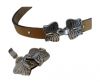 Zamak Snap Lock Clasp MGL-135-12x2mm - Antique Silver
