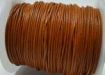 Round Leather Cord -1mm - Cinnamon