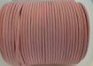 Round Leather Cord SE/R/Baby Pink - 3mm