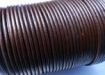 Round Leather Cord SE/R/Tamba - 3mm