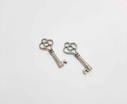 Antique Silver Plated beads - 44212