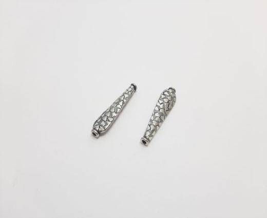 Antique Silver Plated beads - 44225