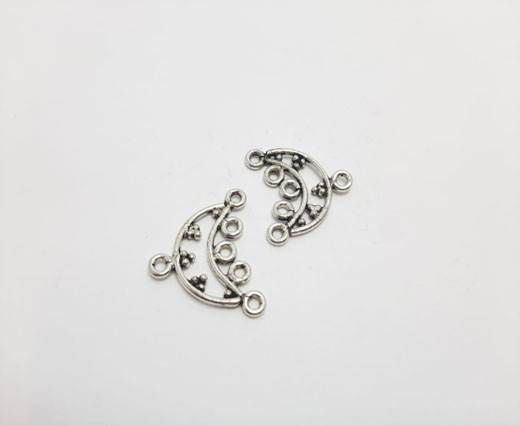 Antique Silver Plated beads - 44230