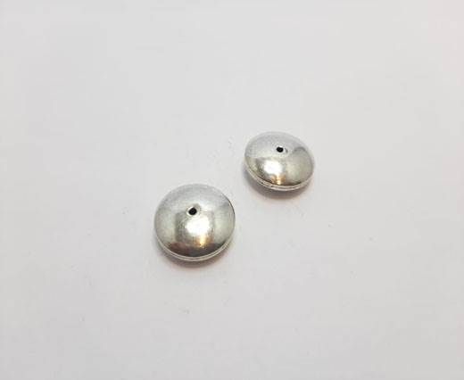 Antique Silver Plated beads - 44298