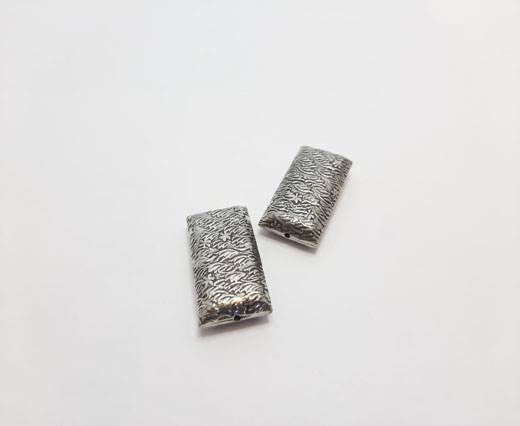 Antique Silver Plated beads - 44312