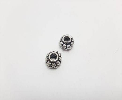 Antique Silver Plated beads - 44320