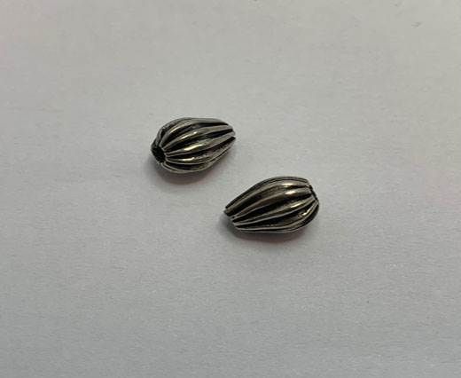 Antique Silver Plated beads - 44356