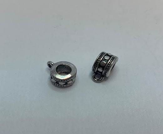 Antique Silver Plated beads - 44358
