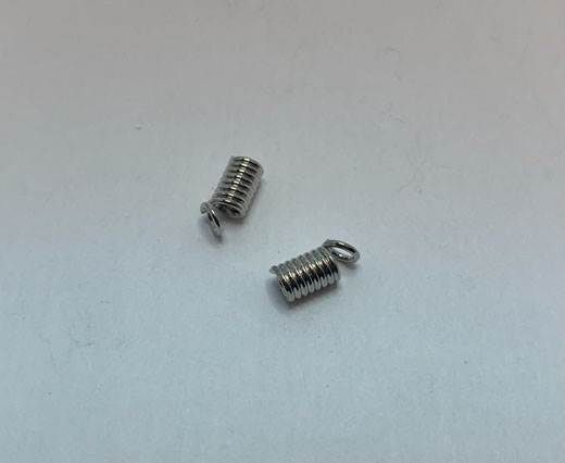 Antique Silver Plated beads - 44365