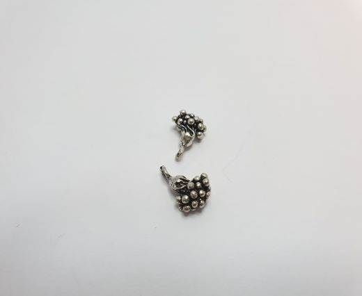 Antique Silver Plated beads - 44380