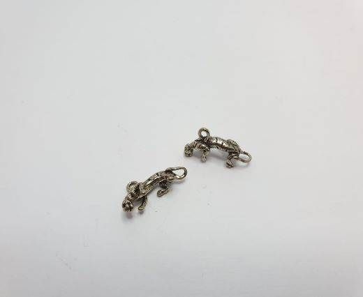 Antique Silver Plated beads - 44391