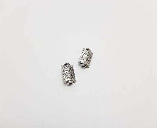 Antique Silver Plated beads - 44408