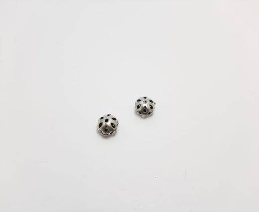 Antique Silver Plated beads - 44423