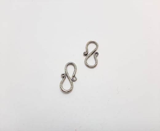 Antique Silver Plated beads - 44432