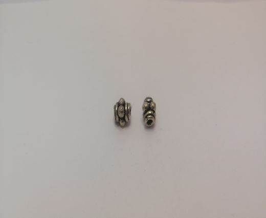 Antique Silver Plated beads - 44451