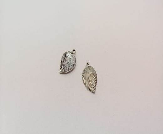 Antique Silver Plated beads - 44473