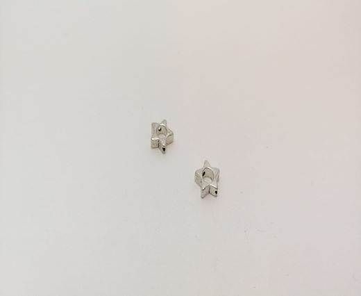 Antique Silver Plated beads - 44480