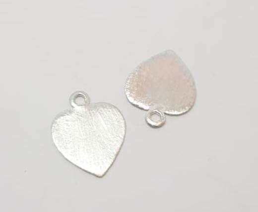 Silver plated Brush Beads - 8033