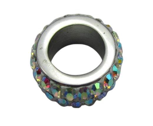 Crystal Big Hole Beads CA-4229