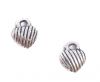 Zamak Silver Plated Bead CA-3116