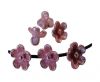 Metal Beads-Flower-Pink-8mm