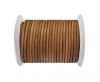 Round Leather Cord 4mm-Dark natural