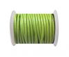 Round Leather Cord 4mm-Peridot