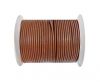 Round leather cord 2mm-BURNT SIENNA