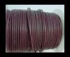 Round Leather Cord-1,5mm-plain-FUCHSIA