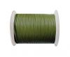 Round Leather Cord SE/R/22-Pistachio Green - 2mm