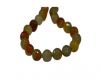 Semi Precious Stones item 3-14mm-Multi Orange